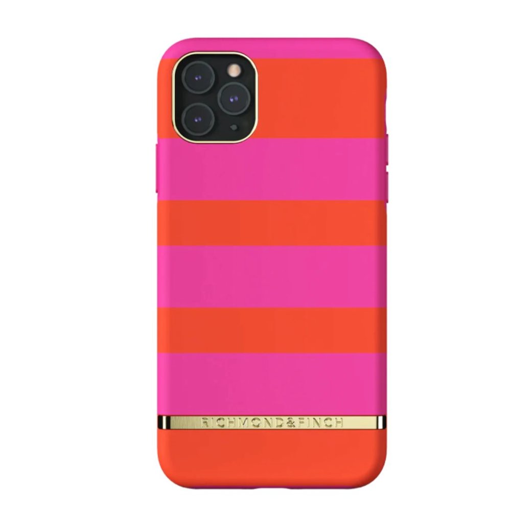 Richmond & Finch phone case- Magenta Stripe